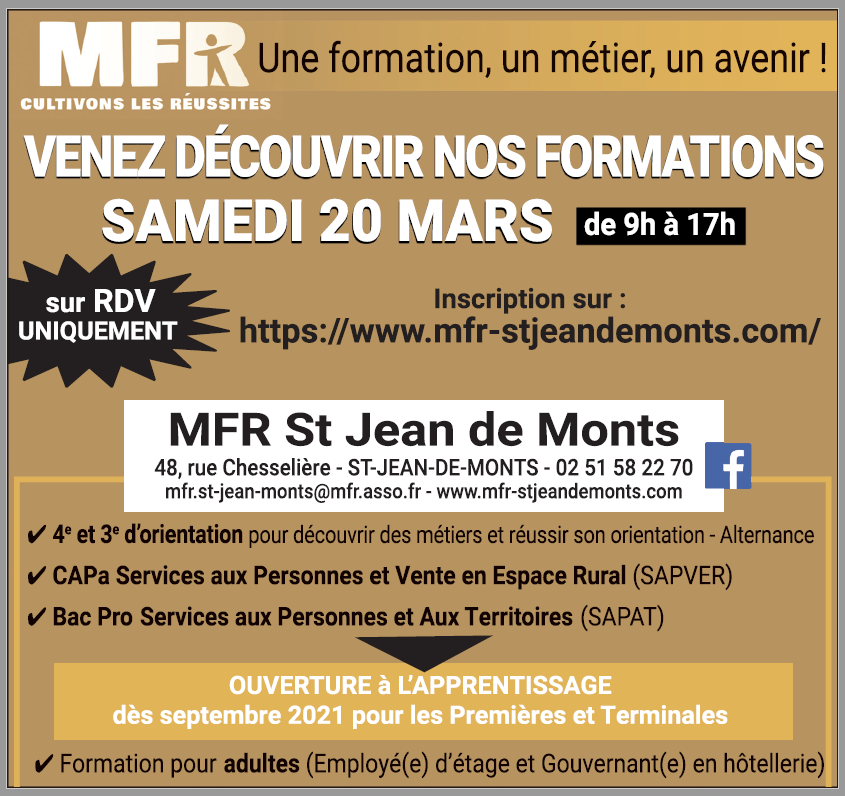 MFR ACCUEIL SUR RDV